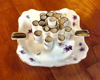 Signed, Mid Century Modern, "NORCREST Fine China" Cigarette Holder 