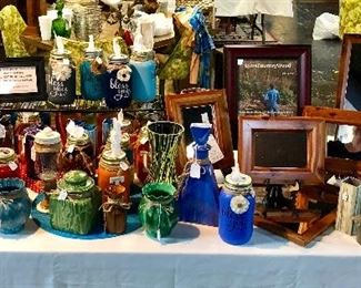 Handmade Items by Debbie Gravett and Sam Lewellen