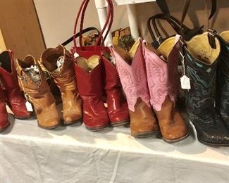 Collection of Cowboy Genuine Leather Boots