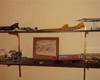 Model Airplanes and Cars