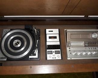 Vintage Record Console