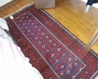 Hand-Knotted Persian Baluch Rug