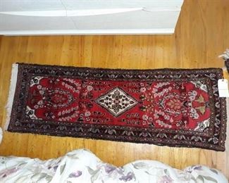 Hand-Knotted Persian Hamadan Runner