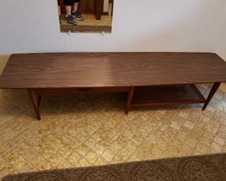 Lane Mid Century Modern Cocktail Table 