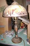 Antique Tiffany style lamp