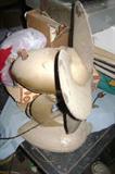 Leather bladed Safety Fan