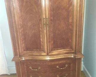 Quality armoire-matches dresser and end tables