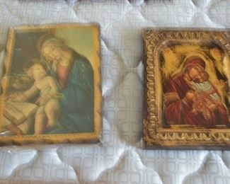 Various religious paintings