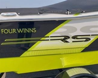 Upgraded 2014 Four Winns Horizon H190 RS 260 HP, 5.0 Liter 19' Boat with Matching Trailer