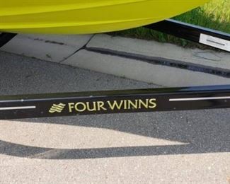 Upgraded 2014 Four Winns Horizon H190 RS 260 HP, 5.0 Liter 19' Boat with Matching Trailer