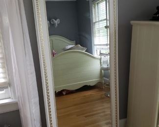 White full length mirror
