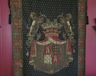 Coat of Arms Large Tapestry