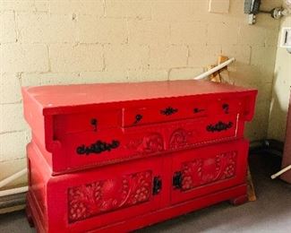 Antique Asian Chest 