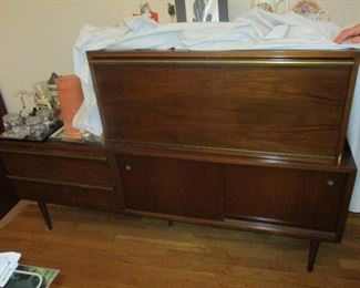 Mid-Century Modern Bar Entertainment Unit