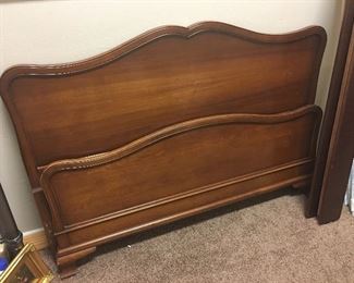 Solid Wood Vintage Bed