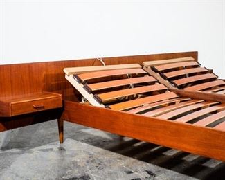 Double Danish Teak Bedframe
