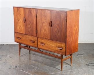 Swedish Modern Credenza in teak