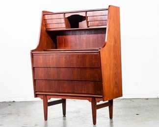 Danish Modern Teak Secretary