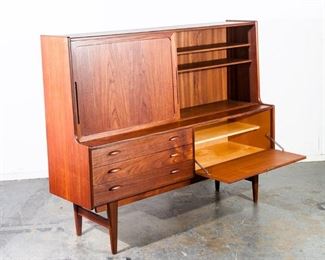Swedish Modern Teak Credenza / Highboard
