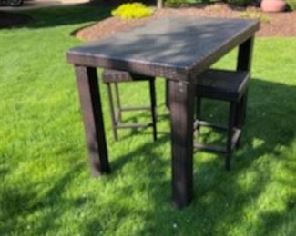 Outdoor resin bistro set: $198.00. Set up your appointment now at info@NapervilleEstateSales.com