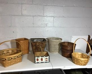 Longberger Baskets and a Few Others