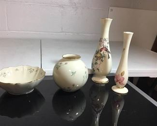 Lenox Collection of Vases and Bowl