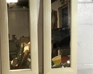 Two Painted Mirrors