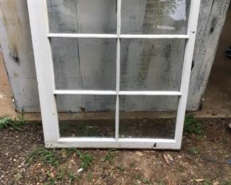 Distressed Vintage Window Pane