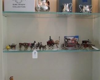 Collection of nice vintage metal and wind up toys