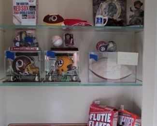 Redskins and other sports collectibles