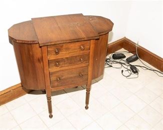 10. Vintage Martha Washington Sewing Cabinet