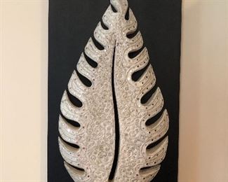 Leaf decor art