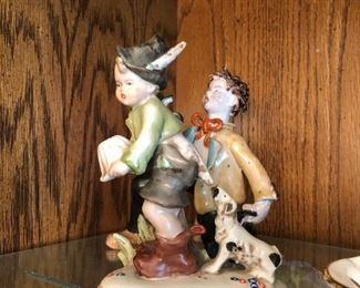 Rare Antique Leopold Anzengruber Keramik Wein Austria