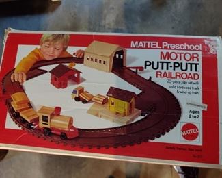 Mattel Preschool Railroad
