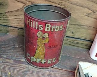 Old Hills Bros. Coffee Can