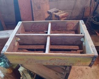 Wooden Coca Cola Tray 