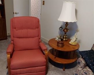 Rocking Chair and End Tables