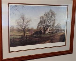 Philbeck Signed Farm Print