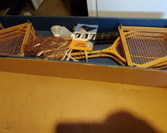 Vintage Badminton Set in Original Box