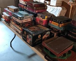 Puzzles and boardgames!