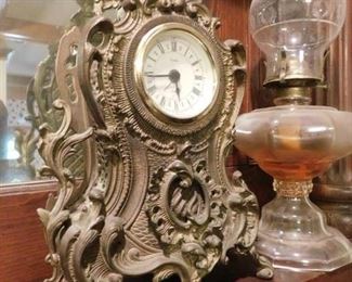Ornate West German Mantle Clock