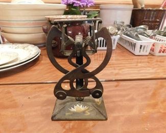 Old Decorated German Scale 