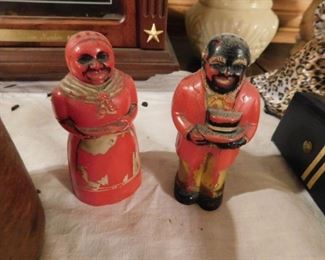 Aunt Jemima/Uncle Mose Salt and Pepper 