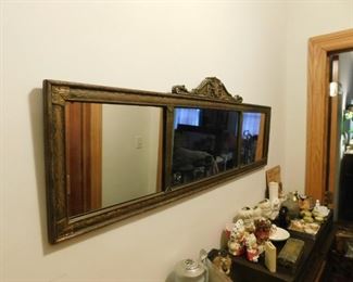 Ornate Gesso Wall Mirror