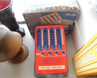 Old Wolverine Toy Adding Machine