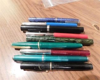 Assorted Fountain Pens