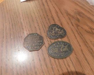 Coca Cola Tokens