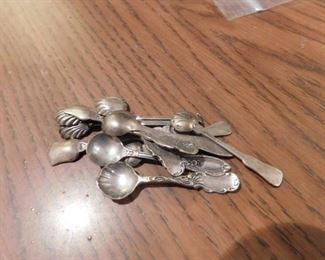 Sterling Silver Salt Spoons