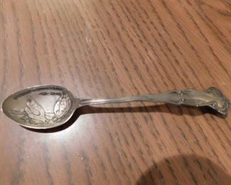 Sterling Nursery Rhyme Spoon