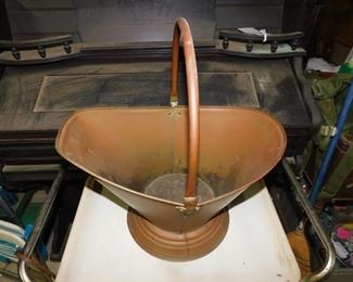 Copper Coal Bucket
